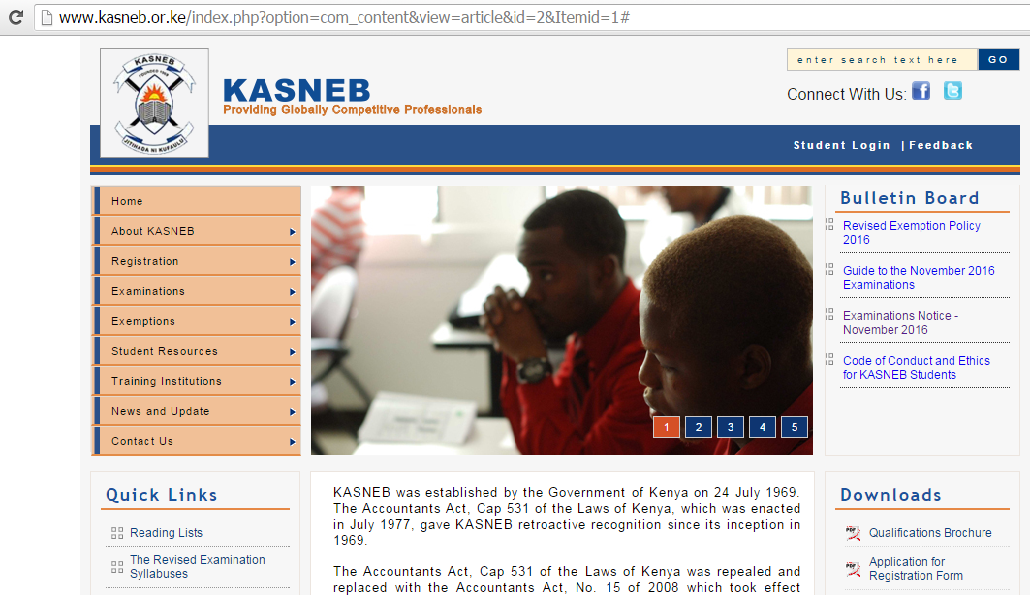 kasneb-website
