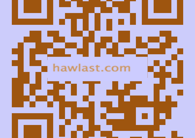 QR Code that links to HAWLAST.COM