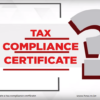 How to Generate a Tax Compliance Certificate