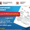 How to Apply for Temporary Travel Permit in Kenya
