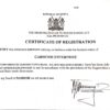 business registration certificate