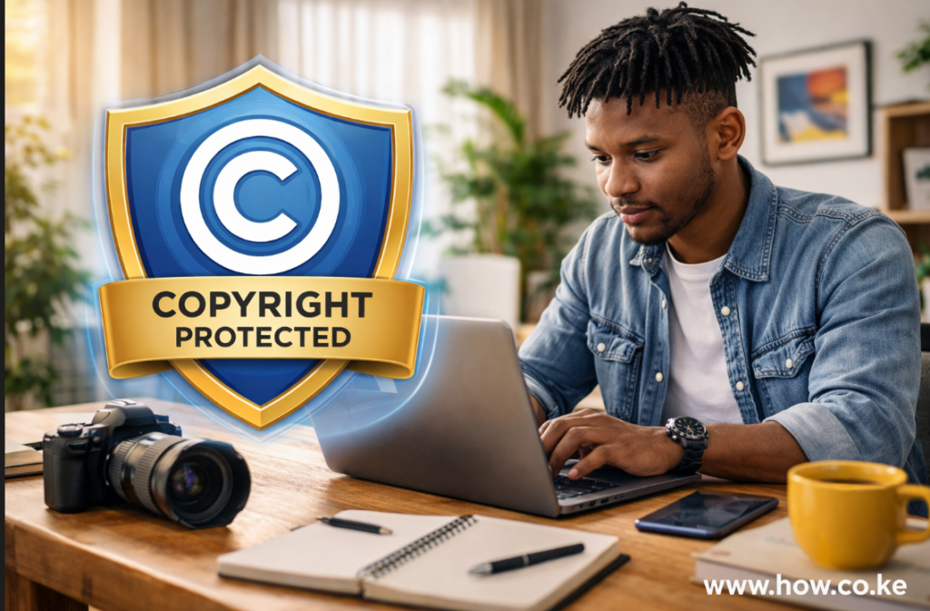How to copyright your work in Kenya step-by-step guide
