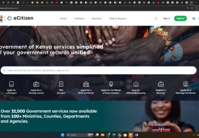 How to Register on the eCitizen Portal in Kenya