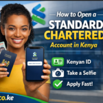 How to open a Standard Chartered Bank account in Kenya using SC Mobile App with Kenyan ID and selfie verification
